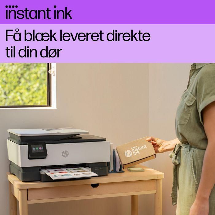 HP OfficeJet Pro 8135e Impresora Multifunción Color Tinta con Fax para Hogar/Oficina, compatible con HP Instant Ink y HP+ 20