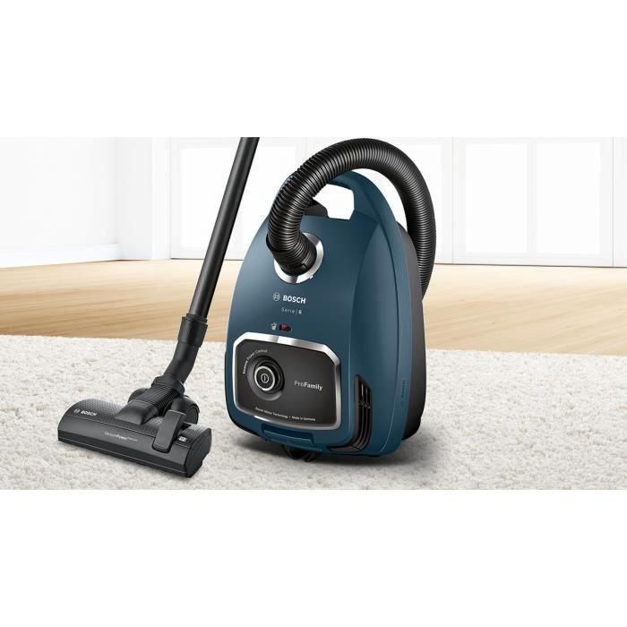 BOSCH BGL6FAM1 - aspirador con bolsa - azul - variador de potencia con mango - cepillo multiusos integrado - accesorio recibido 3 BOSCH BGL6FAM1 - aspirador con bolsa - azul - variador de potencia con mango - cepillo multiusos integrado - accesorio recibido 3