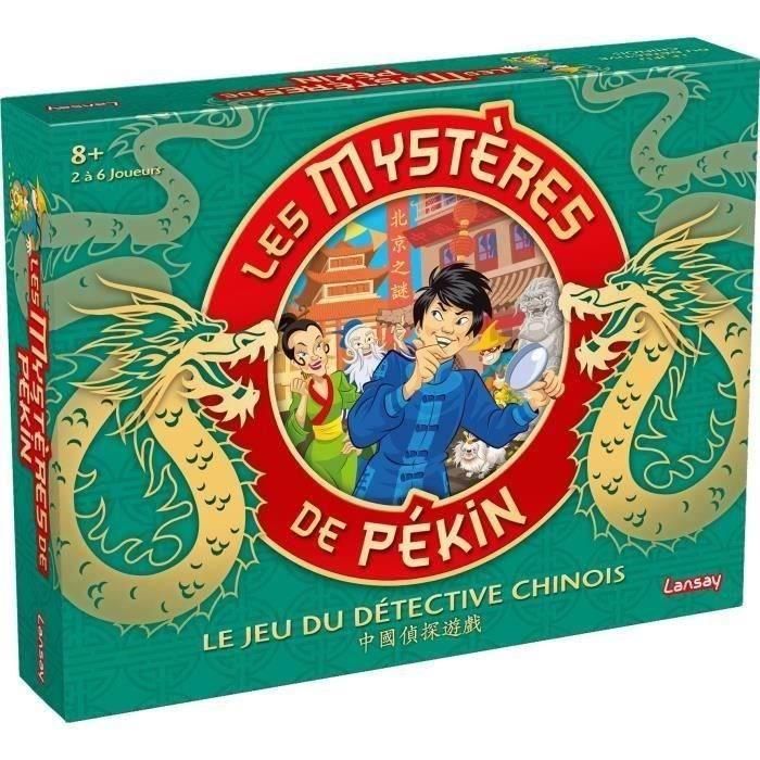 Lansay Misterios de Pekín Juego de Mesa Detectives Chinos, Resuelve Acertijos con Decodificadores, 2-6 Jugadores, +8 Años Lansay Misterios de Pekín Juego de Mesa Detectives Chinos, Resuelve Acertijos con Decodificadores, 2-6 Jugadores, +8 Años