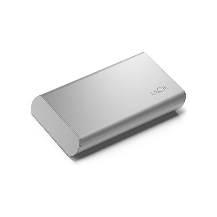LaCie STKS1000400 Disco Duro Externo Portátil 1TB SSD NVMe USB Tipo C 3.2 Gen 2 Plata 1050 MB/s 1