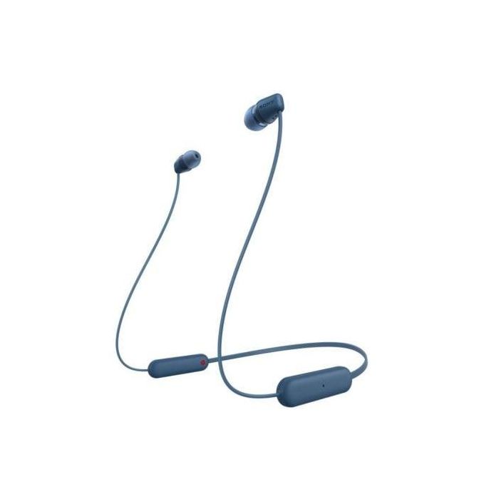 Auriculares Bluetooth Sony WI-C100 Azul Auriculares Bluetooth Sony WI-C100 Azul