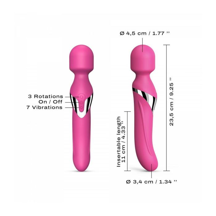 Vibrador Marc Dorcel Dual Orgasms Pink Rosa 2 Vibrador Marc Dorcel Dual Orgasms Pink Rosa 2