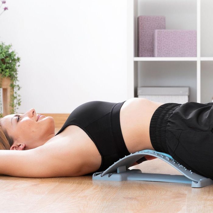 Soporte Corrector de Estiramiento Lumbar con Puntos de Presión y Magnéticos Lumport InnovaGoods 11