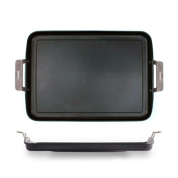 Plancha Asadora Lisa Valira 4674/25 Negro Metal