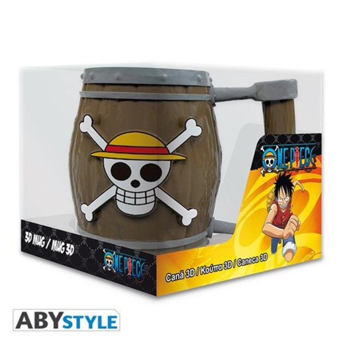Taza 3D Abysse One Piece Barril 3 Taza 3D Abysse One Piece Barril 3
