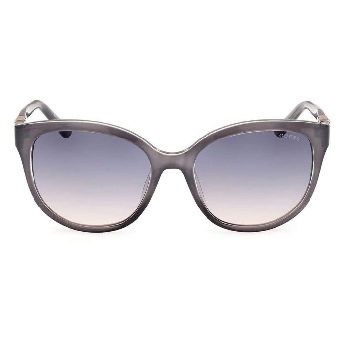 Guess GU7877 20W 135 mm Gafas de Sol Redondas para Mujer Montura Gris, Cristales Azul Degradado 56mm 3 Guess GU7877 20W 135 mm Gafas de Sol Redondas para Mujer Montura Gris, Cristales Azul Degradado 56mm 3