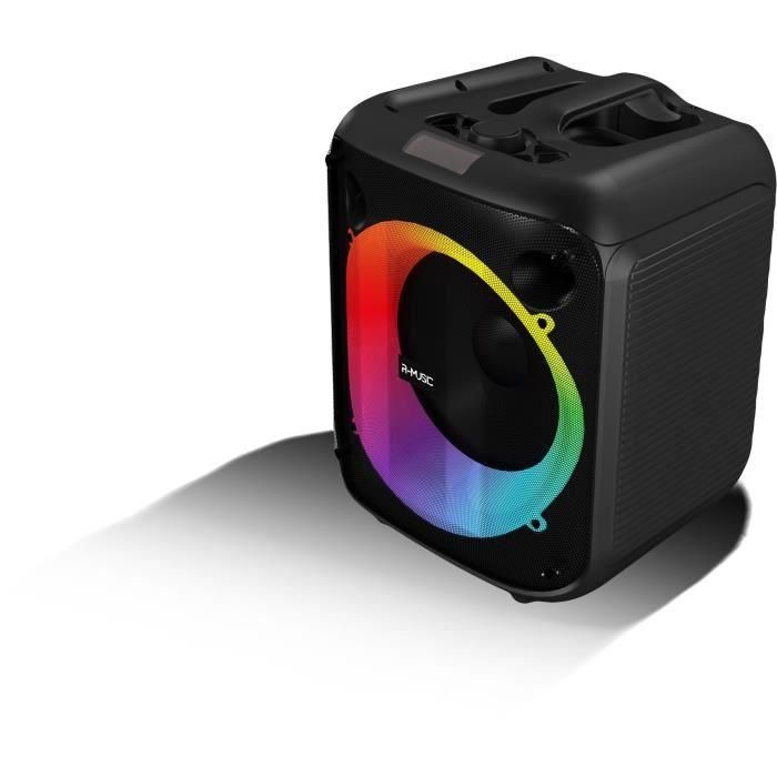 Altavoz inalámbrico de alta potencia - R-MUSIC - Party Boost S - Bluetooth 5.3 - Negro 1 Altavoz inalámbrico de alta potencia - R-MUSIC - Party Boost S - Bluetooth 5.3 - Negro 1