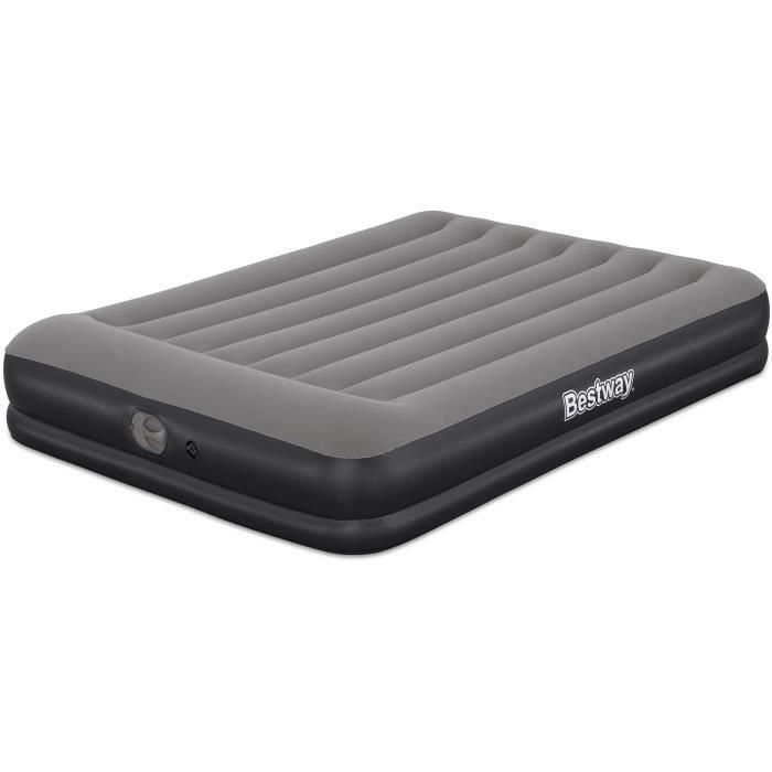Colchón Hinchable - BESTWAY - 671BU - Tritech Queen - 2 plazas, bomba USB integrada, 2,03 m x 1,52 m x 36 cm 2 Colchón Hinchable - BESTWAY - 671BU - Tritech Queen - 2 plazas, bomba USB integrada, 2,03 m x 1,52 m x 36 cm 2