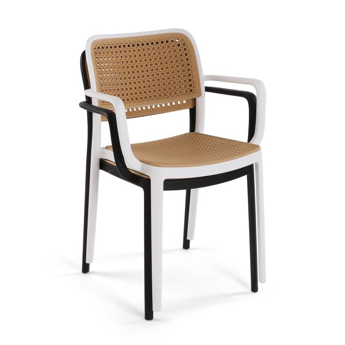 Silla Reposabrazos Venus Negra Versa 58X81CM (4 Unidades) 5 Silla Reposabrazos Venus Negra Versa 58X81CM (4 Unidades) 5