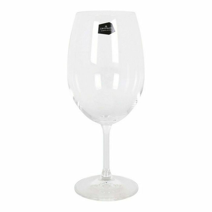 Copa de vino Crystalex Lara Transparente Cristal 6 Piezas (6 Unidades) (540 cc)