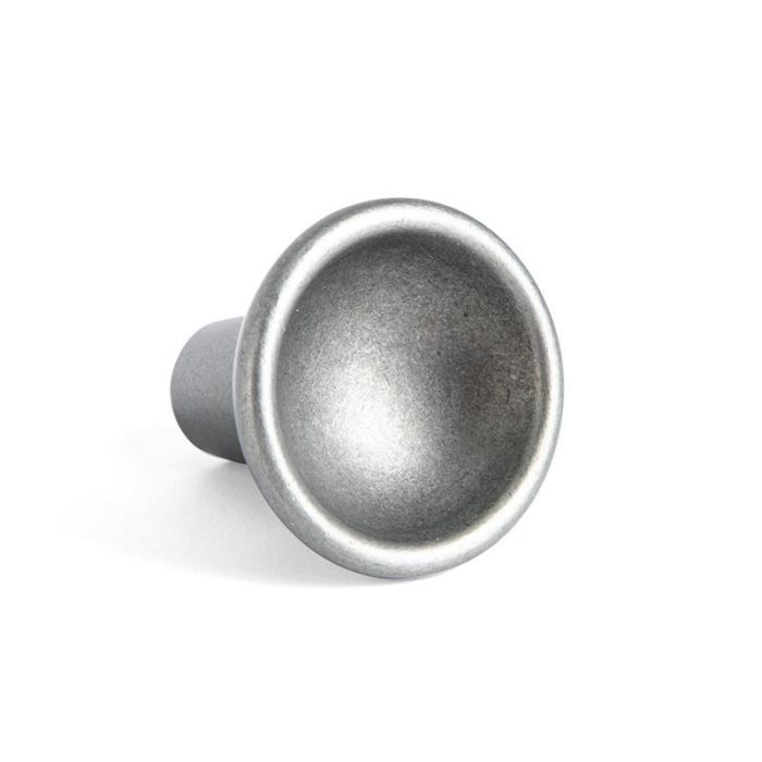 VIEFE Pomo Raviiolo Zamak Acabado Peltre, Distancia Agujero Cuadrado 29x27mm 2 VIEFE Pomo Raviiolo Zamak Acabado Peltre, Distancia Agujero Cuadrado 29x27mm 2