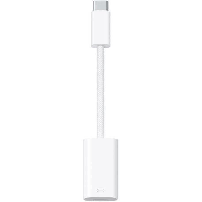 Cable USB-C a Lightning Apple MUQX3ZM/A Blanco