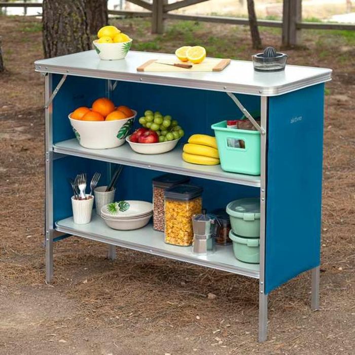 Mesa de picnic Aktive 110 x 38 x 88 cm 5 Mesa de picnic Aktive 110 x 38 x 88 cm 5