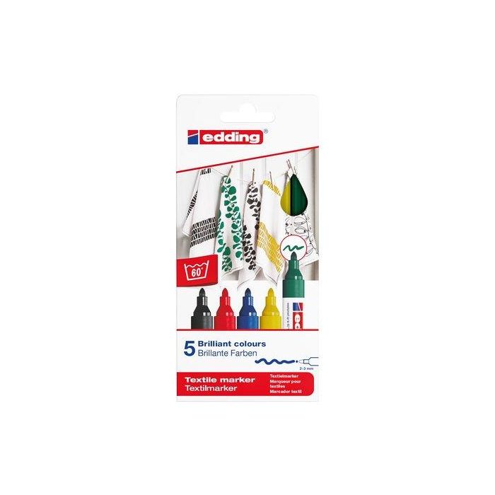 Marcador Textil Edding 4500 Caja De 5