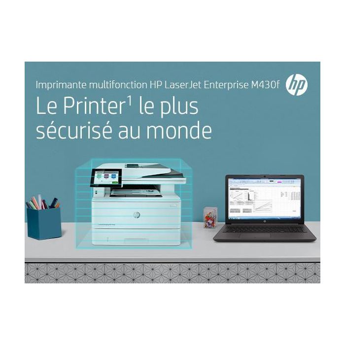 HP LaserJet Enterprise MFP M430f Impresora con Cartuchos HP JetIntelligence 24 HP LaserJet Enterprise MFP M430f Impresora con Cartuchos HP JetIntelligence 24