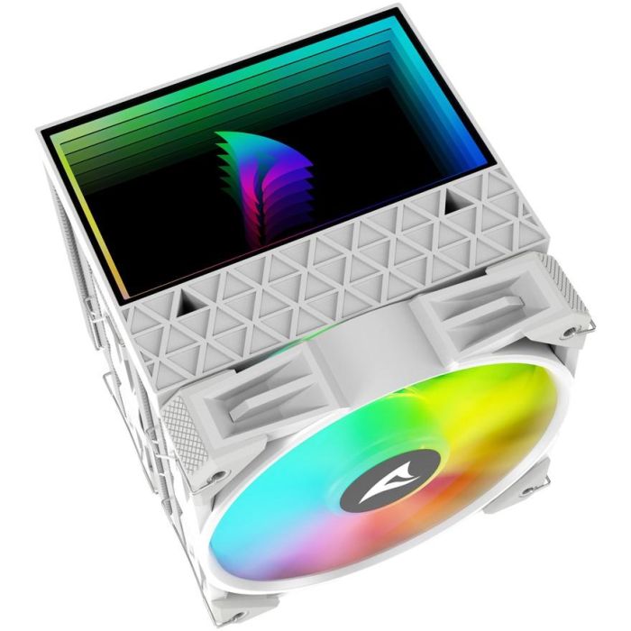 Sharkoon A60 RGB Refrigerador de aire para CPU 2 ventiladores 12cm 260W TDP Blanco 12 Sharkoon A60 RGB Refrigerador de aire para CPU 2 ventiladores 12cm 260W TDP Blanco 12