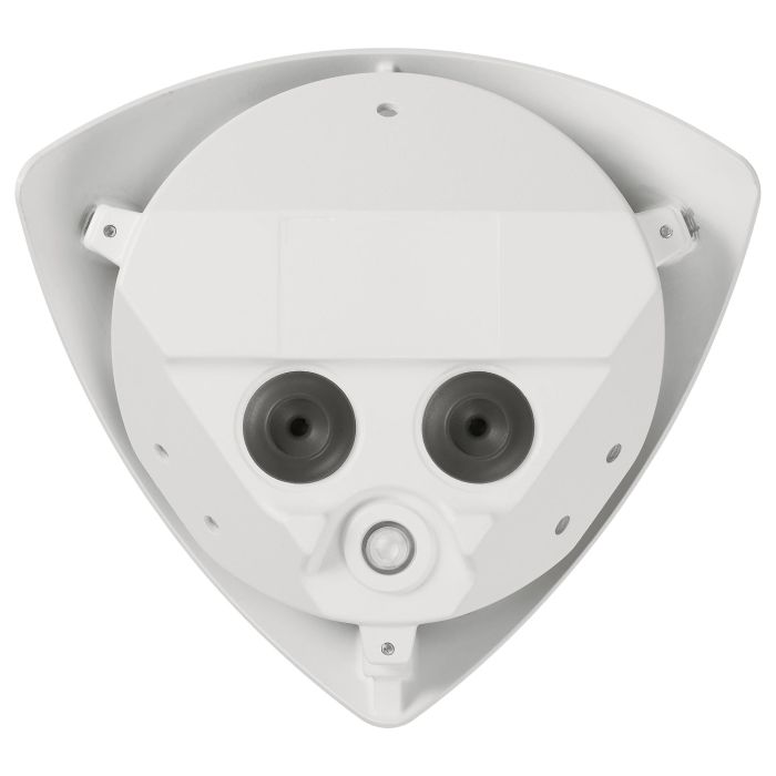 Hanwha Techwin TNV-8011C Cámara IP de Seguridad Exterior 5MP, Ángulo 174º, WDR, IP66, PoE, Montaje Techo/Pared, Color Blanco 2