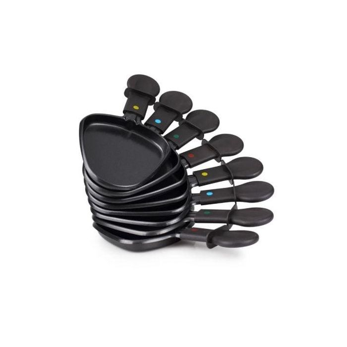 Princess 162720 Parrilla Raclette Oval Stone para 8 Personas, Plancha de Piedra Antiadherente y Termostato, 1200W 1