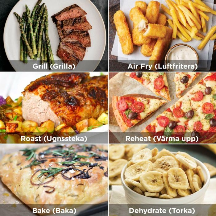 Ninja Parrilla y Freidora sin Aceite MAX 6 en 1 DG551EU 1760 W Gris 6 Modos de Cocción 11