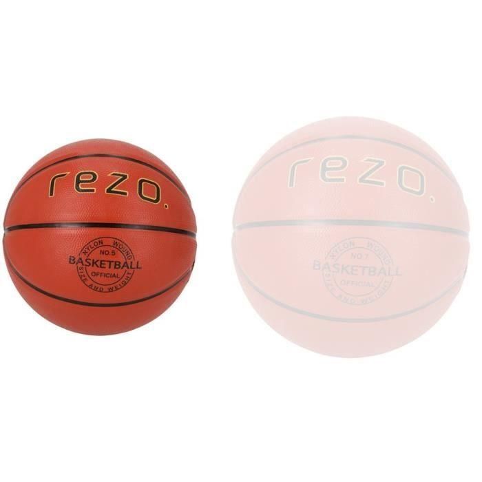 Baloncesto - REZO - Caucho - Talla 5 - Marrón - Versátil 3 Baloncesto - REZO - Caucho - Talla 5 - Marrón - Versátil 3