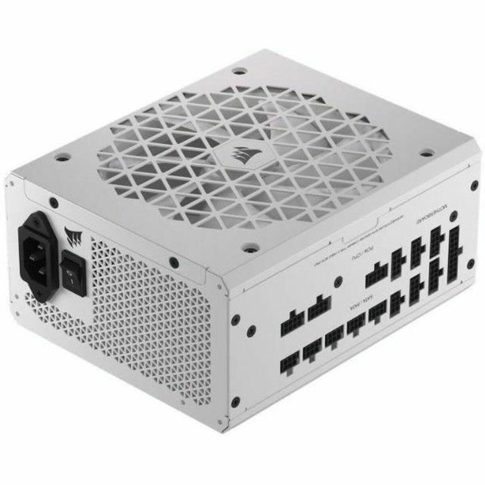 CORSAIR - Unidad de fuente de alimentación - RM1000x Shift White Cybenetics - ATX totalmente modular - Certificación Gold 80 Plus - 1000 vatios 1 CORSAIR - Unidad de fuente de alimentación - RM1000x Shift White Cybenetics - ATX totalmente modular - Certificación Gold 80 Plus - 1000 vatios 1