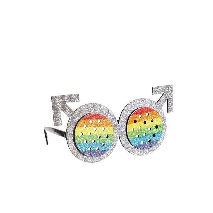 My Other Me Gafas lesbianas arco iris multicolor de PVC para adulto Talla Única 1 My Other Me Gafas lesbianas arco iris multicolor de PVC para adulto Talla Única 1