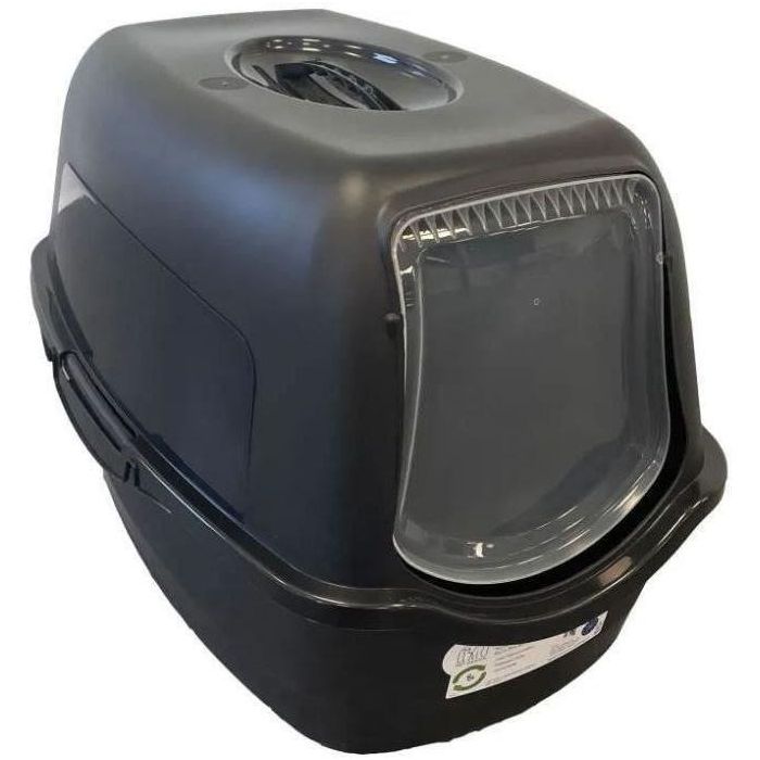 Pet Design 461411 Cama/Cueva para Gatos Samba Hooding, Blanca y Negra, 56 x 40 x 39 cm 1 Pet Design 461411 Cama/Cueva para Gatos Samba Hooding, Blanca y Negra, 56 x 40 x 39 cm 1