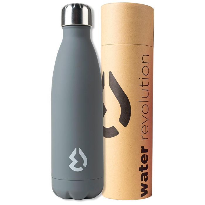 Botella Gris Water Revolution 500ml 0 Botella Gris Water Revolution 500ml 0