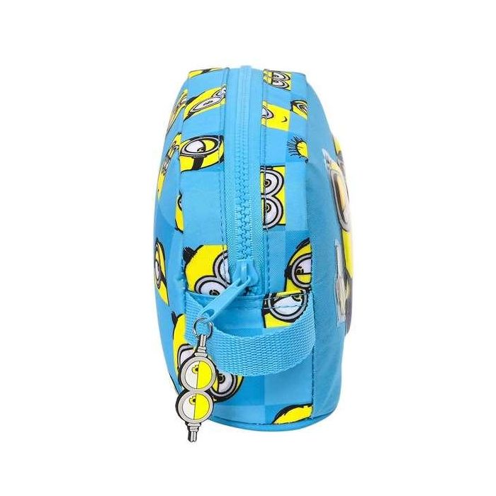 Cartera Escolar Safta Minions Minionstatic Portadesayunos 215x65x120 mm 6