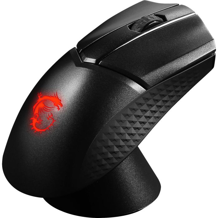 MSI CLUTCH GM31 LIGHTWEIGHT WIRELESS (P) Ratón Gaming Óptico Inalámbrico Ligero para Diestros 12000 DPI 6 Botones Negro 1