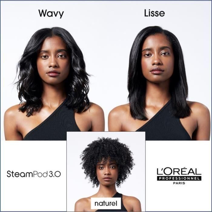 L'Oréal Professionnel Steampod 3.0 Plancha de Pelo Profesional de Vapor 2 en 1 para Alisado y Ondulado con Flujo Mejorado y Doble Tecnología 1 L'Oréal Professionnel Steampod 3.0 Plancha de Pelo Profesional de Vapor 2 en 1 para Alisado y Ondulado con Flujo Mejorado y Doble Tecnología 1