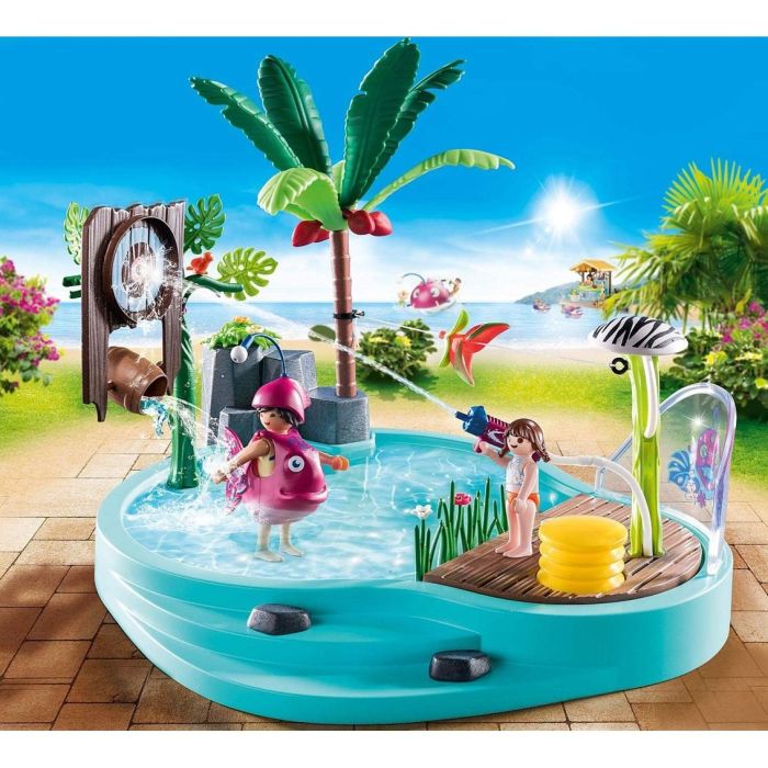 Playmobil Piscina Divertida Con Rociador Agua Playmobil Piscina Divertida Con Rociador Agua
