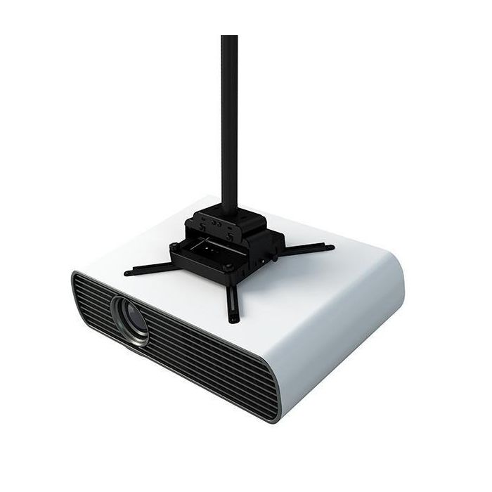B-Tech Heavy Duty Projector Ceiling Mount with Micro-Adjustment, max 70 kg, Tilt +20°/-10°, Black 3 B-Tech Heavy Duty Projector Ceiling Mount with Micro-Adjustment, max 70 kg, Tilt +20°/-10°, Black 3