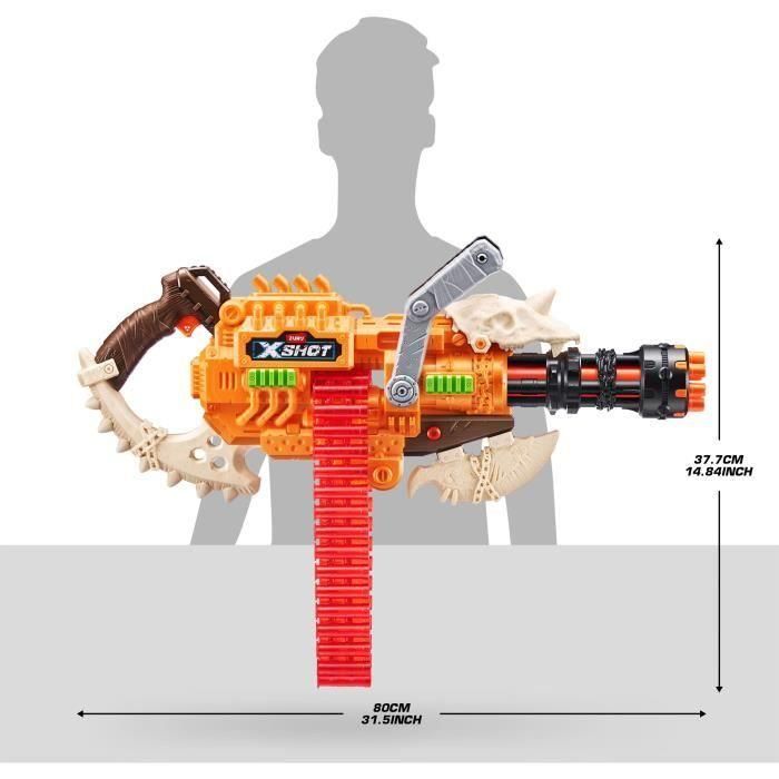 Belt Blaster - ZURU - XSHOT Insanity HorrorFire Dread Hammer - Blaster con cinturón de 35 dardos y alcance de 30 metros 1 Belt Blaster - ZURU - XSHOT Insanity HorrorFire Dread Hammer - Blaster con cinturón de 35 dardos y alcance de 30 metros 1