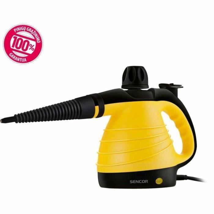Limpiador a vapor - SENCOR - SSC 3001YL - 1000 W - 350 ml - Amarillo 1 Limpiador a vapor - SENCOR - SSC 3001YL - 1000 W - 350 ml - Amarillo 1
