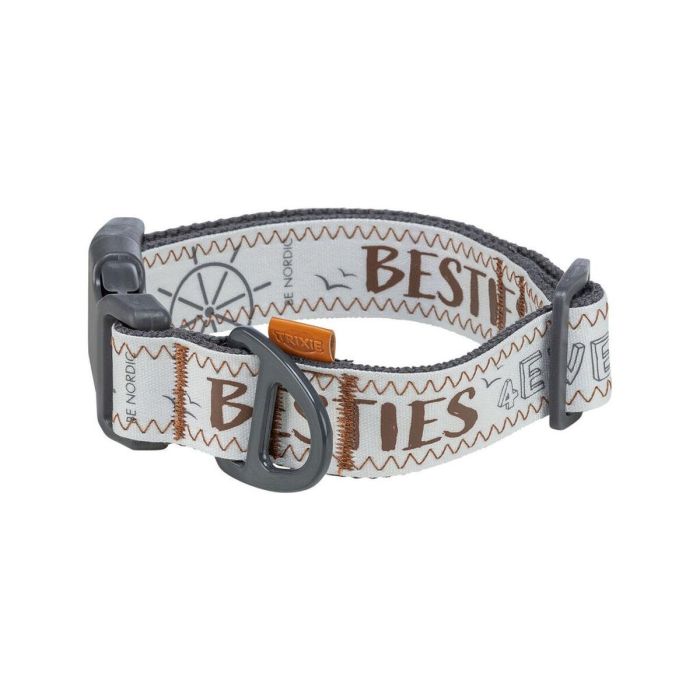 Collar para Perro Trixie CityStyle Gris XS/S 25-36 cm 4 Collar para Perro Trixie CityStyle Gris XS/S 25-36 cm 4