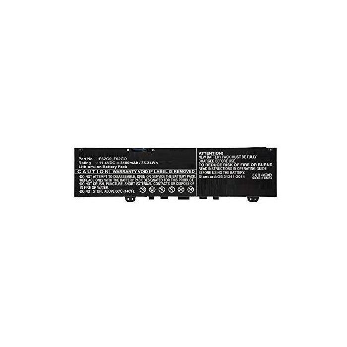 CoreParts Laptop Battery for Dell 36.96Wh Li-ion 11.55V 3200mAh Black, Inspiron 13 7000, Inspiron 7373 CoreParts Laptop Battery for Dell 36.96Wh Li-ion 11.55V 3200mAh Black, Inspiron 13 7000, Inspiron 7373