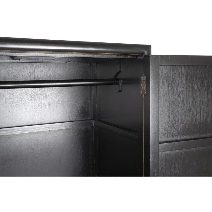 Armario Oriental DKD Home Decor Negro Dorado 50 x 175 x 120 cm 3 Armario Oriental DKD Home Decor Negro Dorado 50 x 175 x 120 cm 3