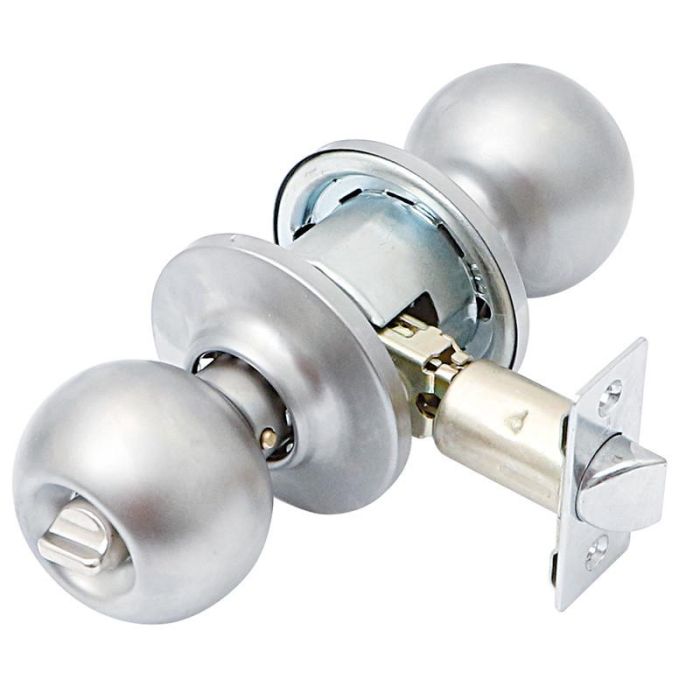 Tesa 3903 Cm Pomo Bola para Baño con Condena/Descondena y Cuadradillo 8mm