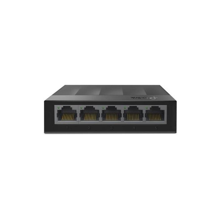 TP-Link Switch No Gestionable LS1005G, 5 Puertos Gigabit, 10/100/1000Mbps, Plug and Play, Green Ethernet, Diseño Silencioso TP-Link Switch No Gestionable LS1005G, 5 Puertos Gigabit, 10/100/1000Mbps, Plug and Play, Green Ethernet, Diseño Silencioso