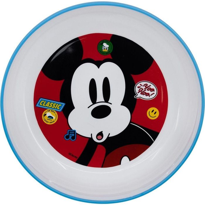 Cuenco Premium Bicolor Antideslizante Mickey CZ11289 3 Cuenco Premium Bicolor Antideslizante Mickey CZ11289 3