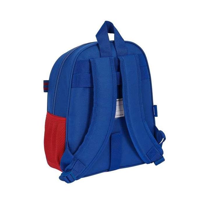 Mochila Escolar F.C. Barcelona Azul Granate 27 x 33 x 10 cm 2