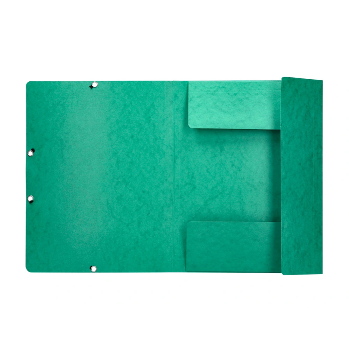 Q-connect Carpeta q-connect kf02168 Cartón Simil-prespan Solapas 320x243 mm Verde 8