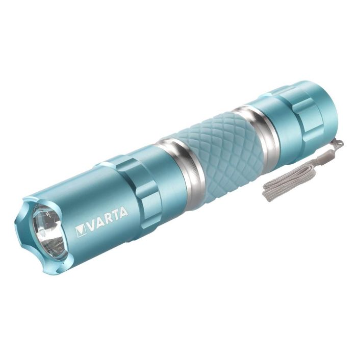 Varta 16617301421 Minilinterna de Aluminio Turquesa Lipstick Light 1xAA 1