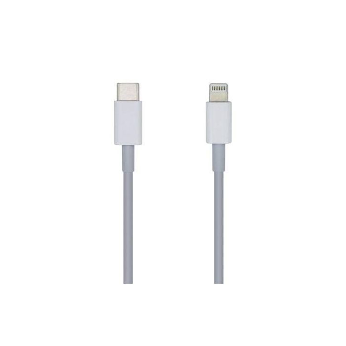 Aisens Cable USB Type C a Lightning 2A, 20 cm Carga Rápida Blanco 0 Aisens Cable USB Type C a Lightning 2A, 20 cm Carga Rápida Blanco 0
