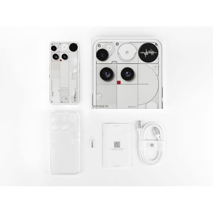 Smartphone Nothing Phone 3 5G 6,67" Octa Core 16 GB RAM 512 GB Blanco Smartphone Nothing Phone 3 5G 6,67" Octa Core 16 GB RAM 512 GB Blanco