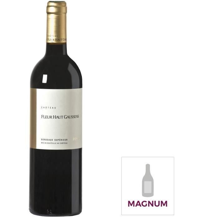 Magnum Château Fleur Haut Gaussens 2019 Bordeaux Supérieur - Vino tinto de Burdeos Magnum Château Fleur Haut Gaussens 2019 Bordeaux Supérieur - Vino tinto de Burdeos