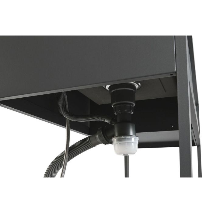 Mueble de cocina Home ESPRIT Gris Natural 127 x 100 x 90 cm 127 x 100 x 95 cm 3