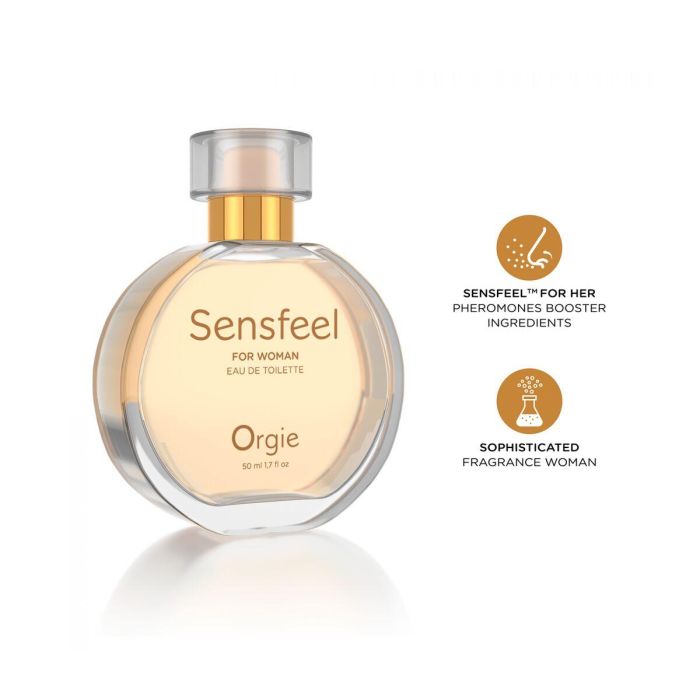 Perfume Erótico Orgie 50 ml Con feromonas Mujer Sensfeel 1 Perfume Erótico Orgie 50 ml Con feromonas Mujer Sensfeel 1
