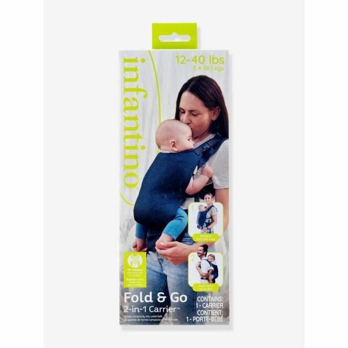 Mochila Portabebé Infantino + 0 Meses 1 Mochila Portabebé Infantino + 0 Meses 1